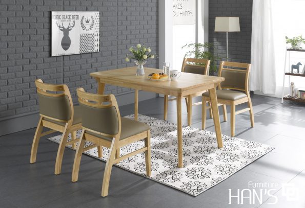 bàn ghế hàn quốc bianca 14