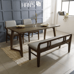 bộ bàn ăn 4 ghế lenus 57