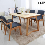 bộ bàn ăn hàn quốc rita 6
