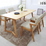 bộ bàn ăn hàn quốc rita 9