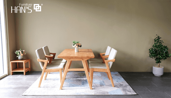 bộ bàn ăn romance 22