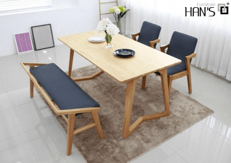 bộ bàn ăn hàn quốc rita 20