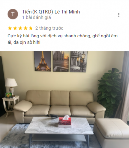 Đánh giá của khách hàng về sofa Hàn Quốc ALMA