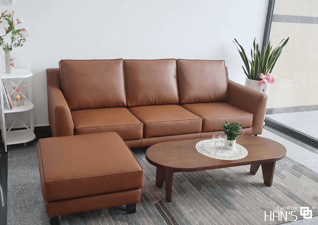 Sản phẩm ghế sofa với chất liệu da cao cấp