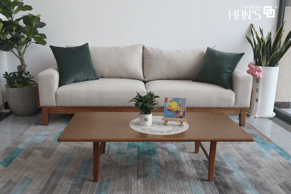 Ghế sofa là sản phẩm nội thất quen mặt của phong cách hiện đại