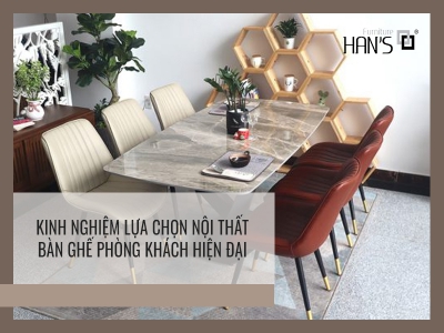 Vì sao bạn nên chọn bàn ghế Hàn Quốc thương hiệu HAN’S Furniture?