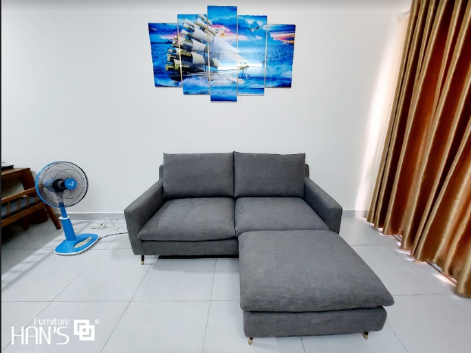 Những không gian phòng khách nhỏ sử dụng sofa sẽ tối ưu diện tích chung